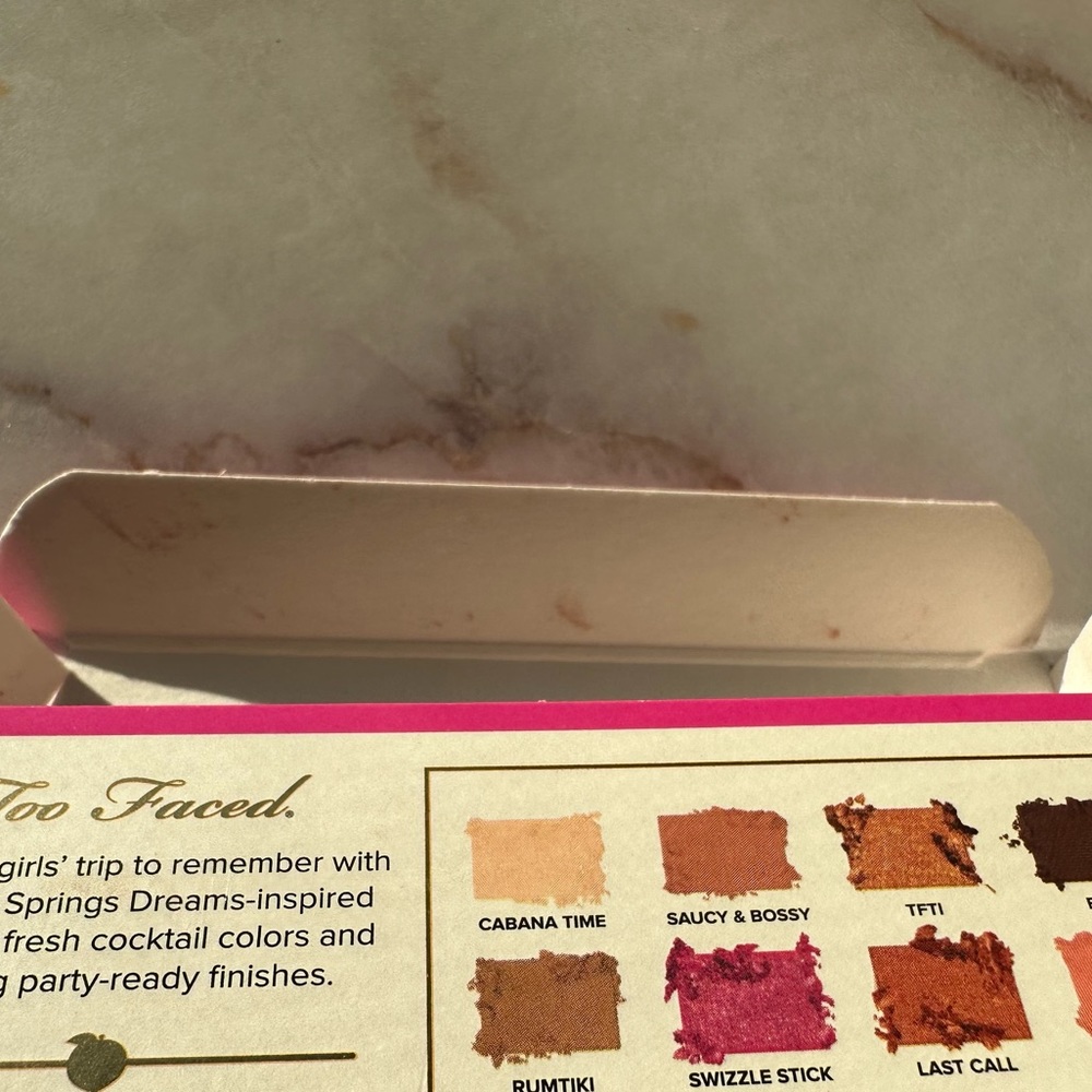 SEE MY NEW LISTING! ✨ 🌴 Too Faced Palm Spring Dreams Palette 🌴 - Picture 13 of 14